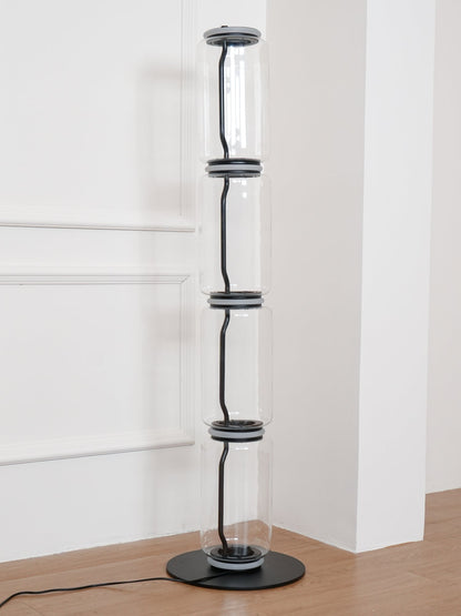 Nela - Moderne Glazen Vloerlamp LED