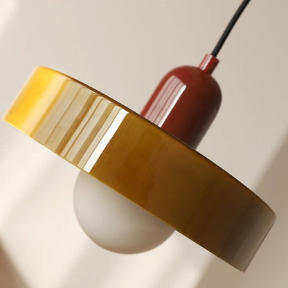 Selva - Bauhaus Driedubbele Glazen Hanglamp