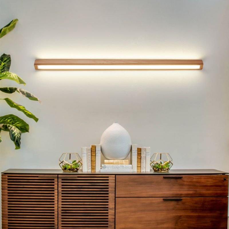 Bryde - Houten LED Wandlamp Lineair Modern