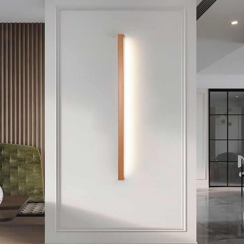 Bryde - Houten LED Wandlamp Lineair Modern