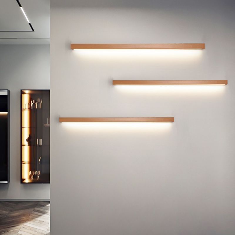 Bryde - Houten LED Wandlamp Lineair Modern