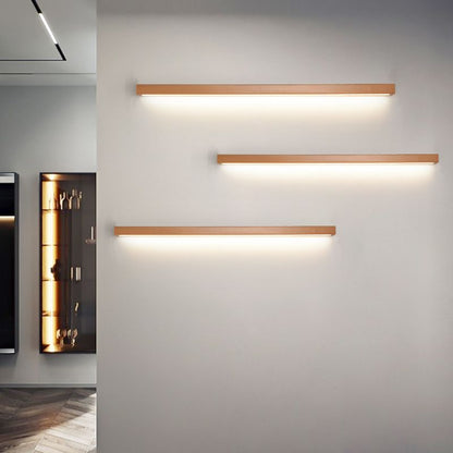 Bryde - Houten LED Wandlamp Lineair Modern