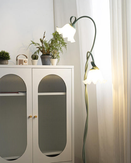 Kova - Sfeervolle Bloem Vloerlamp
