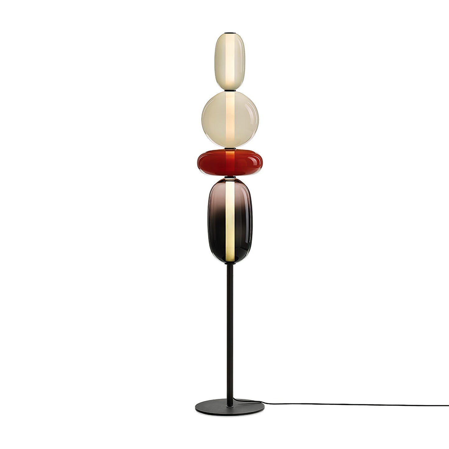 Rina - Design Vloerlamp Glas