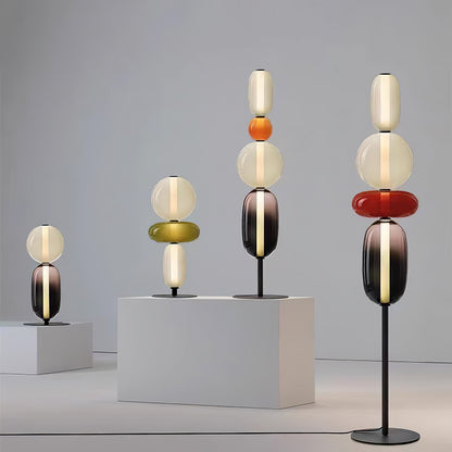 Rina - Design Vloerlamp Glas
