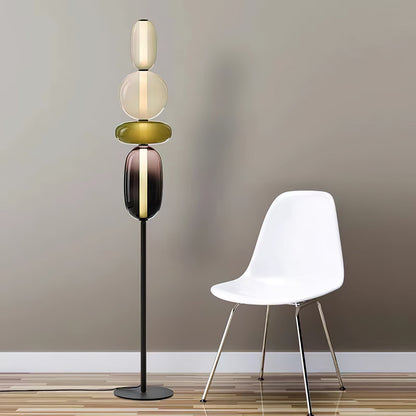 Rina - Design Vloerlamp Glas