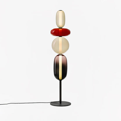 Rina - Design Vloerlamp Glas