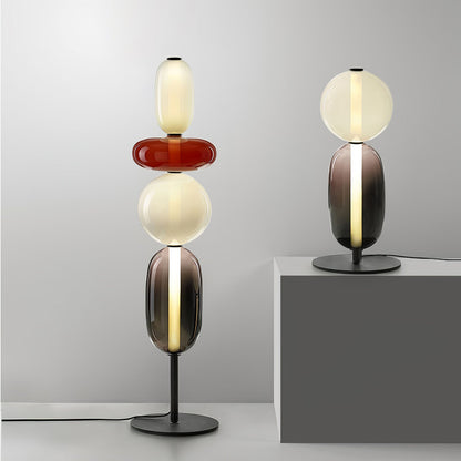 Rina - Design Vloerlamp Glas