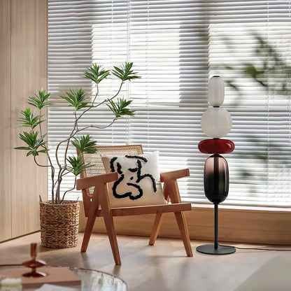 Rina - Design Vloerlamp Glas