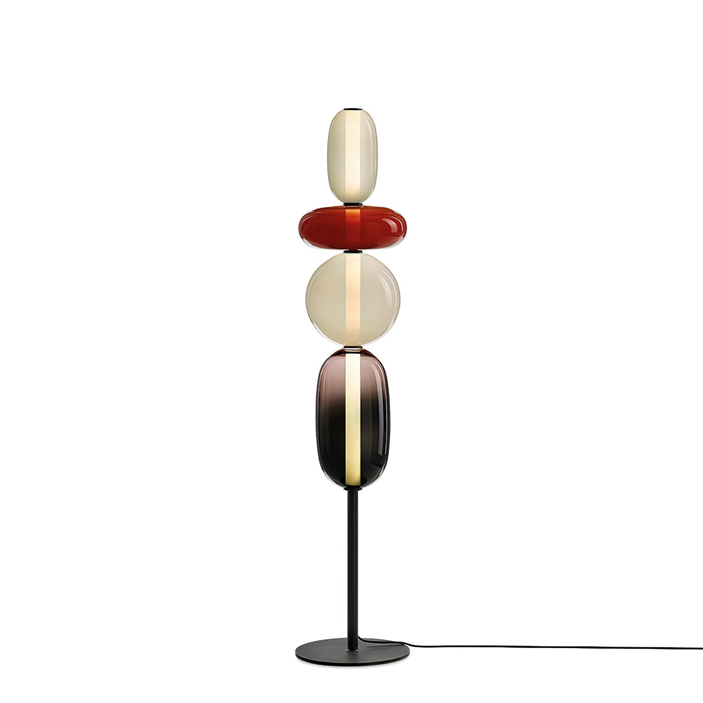 Rina - Design Vloerlamp Glas