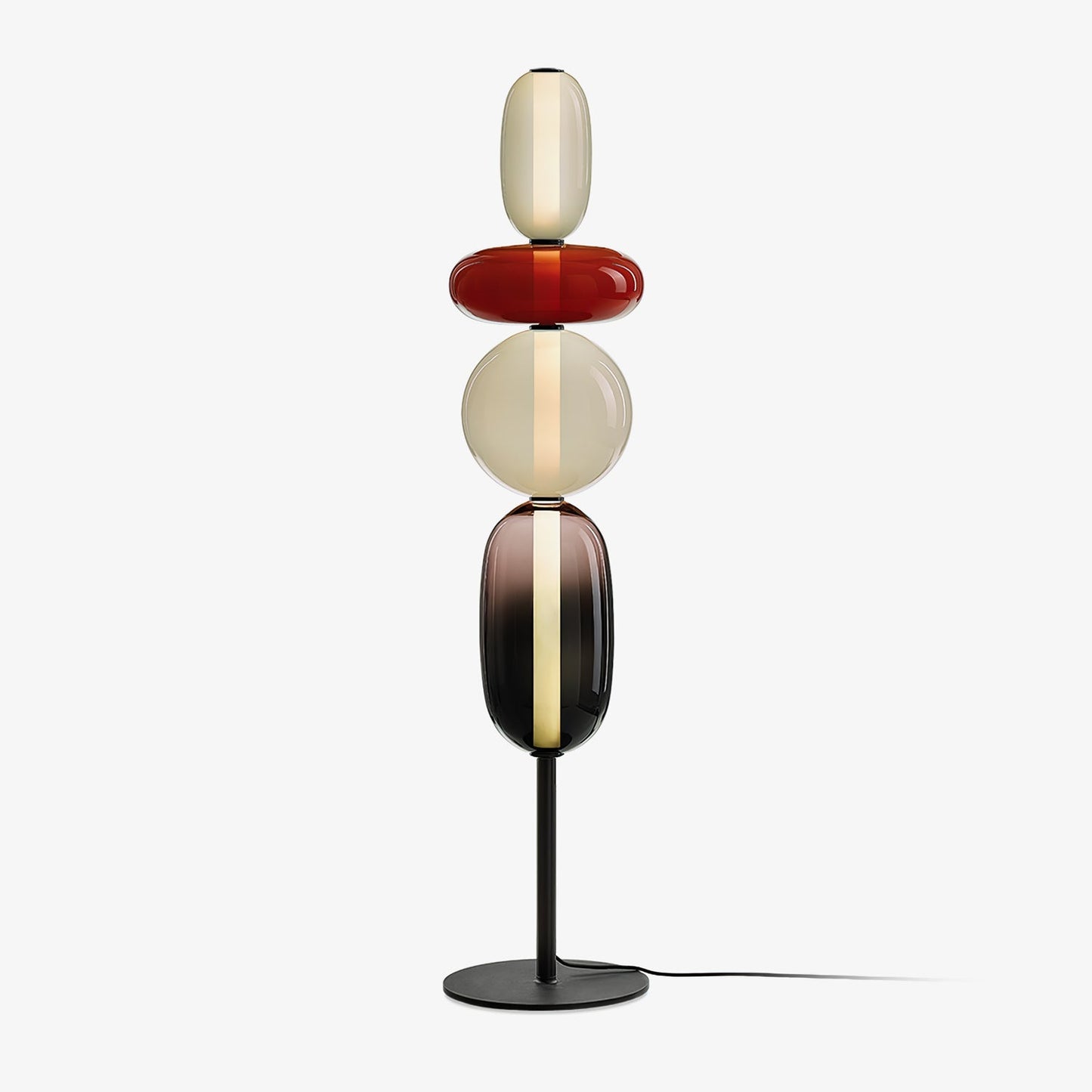 Rina - Design Vloerlamp Glas