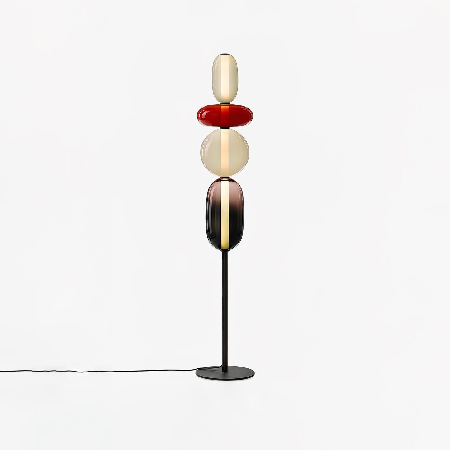 Rina - Design Vloerlamp Glas