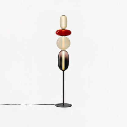 Rina - Design Vloerlamp Glas