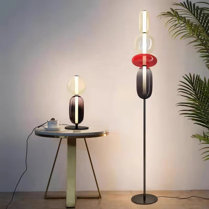 Rina - Design Vloerlamp Glas
