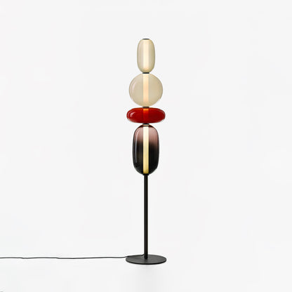 Rina - Design Vloerlamp Glas