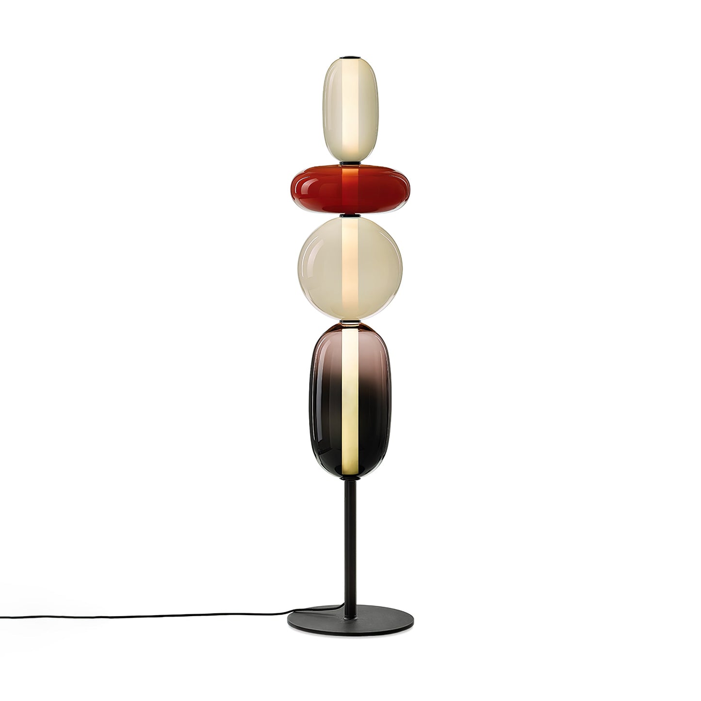 Rina - Design Vloerlamp Glas