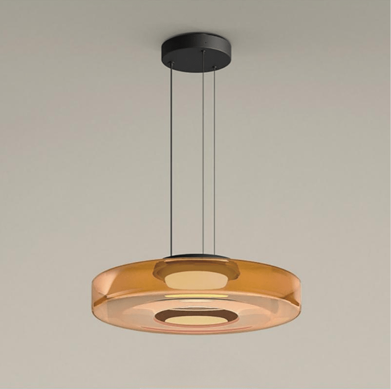 Lumor - Glazen Hanglamp in Bauhaus stijl