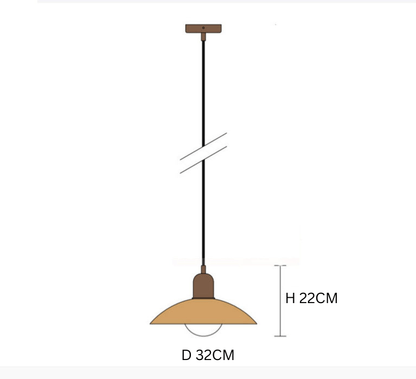 Eimi - Moderne Hanglamp Bauhaus Stijl
