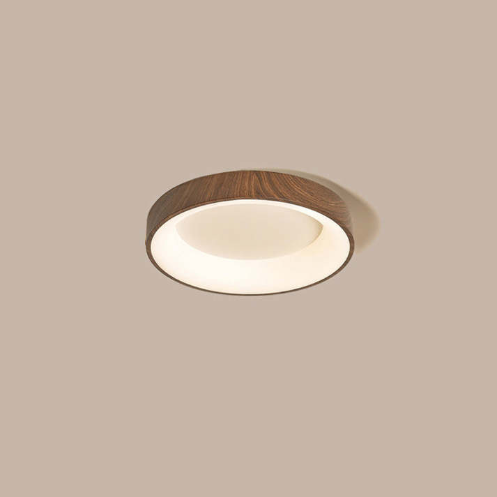 Auni - Ronde Houten Plafondlamp