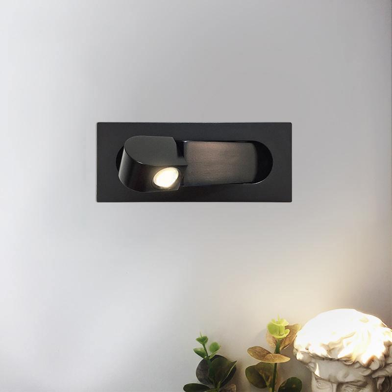 Dagr - Inbouw Leeslamp Wandlamp LED Verstelbaar
