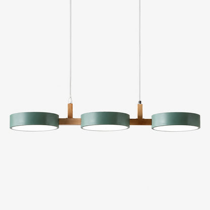 Disa - Scandinavische LED Hanglamp 3 Ronde Kappen