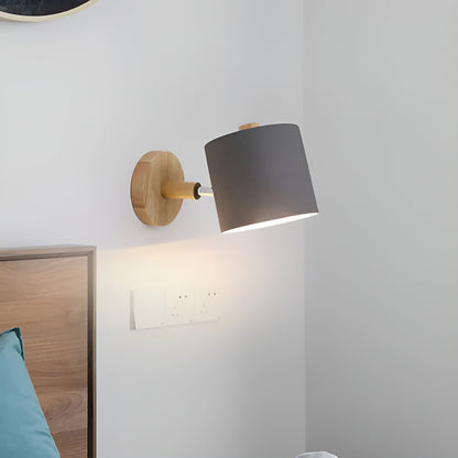 Doro - Verstelbare Wandlamp Hout Scandinavisch