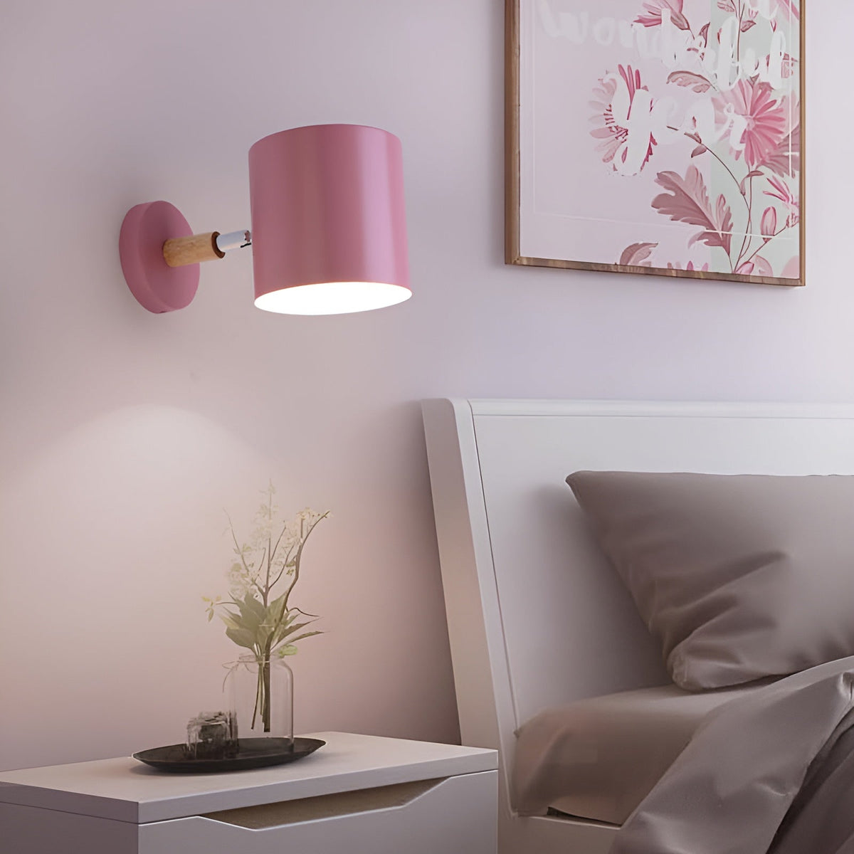 Doro - Verstelbare Wandlamp Hout Scandinavisch
