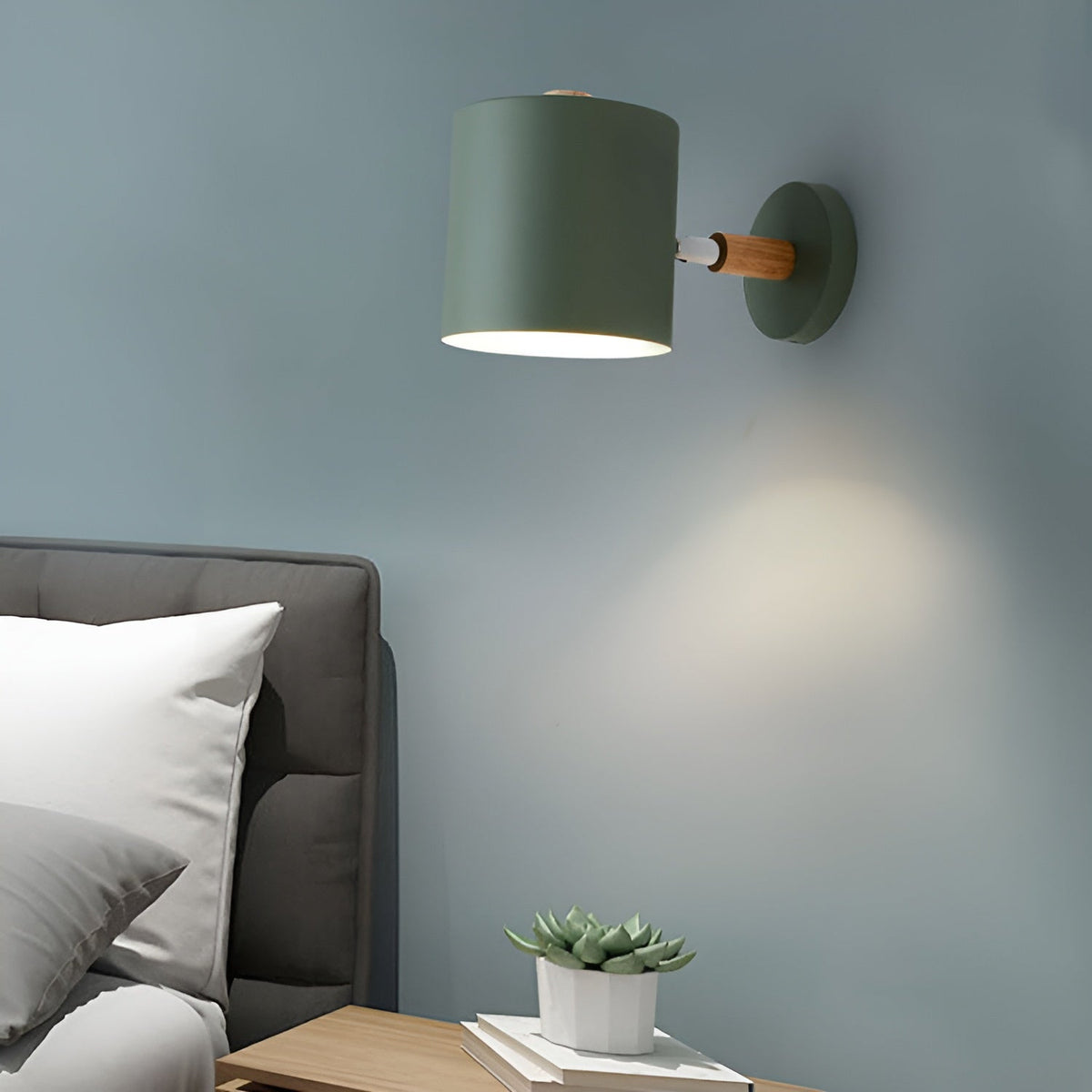 Doro - Verstelbare Wandlamp Hout Scandinavisch