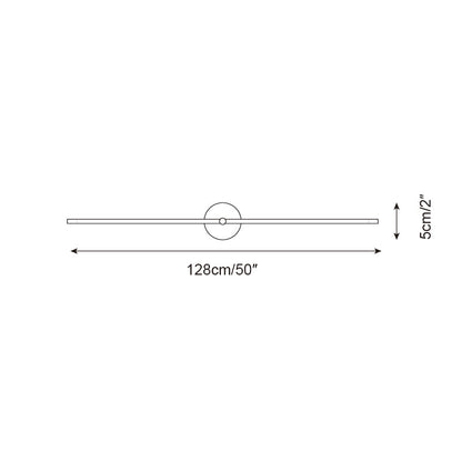 Eira - Dunne LED Wandlamp Lineair Modern