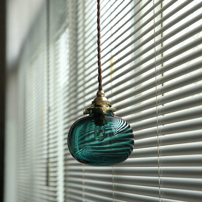 Elvo - Vintage Glazen Hanglamp