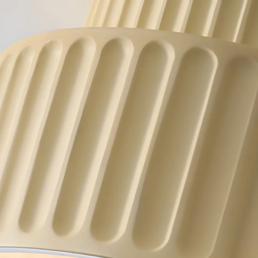 Enna - Geribbelde Ronde LED Plafondlamp Scandinavisch