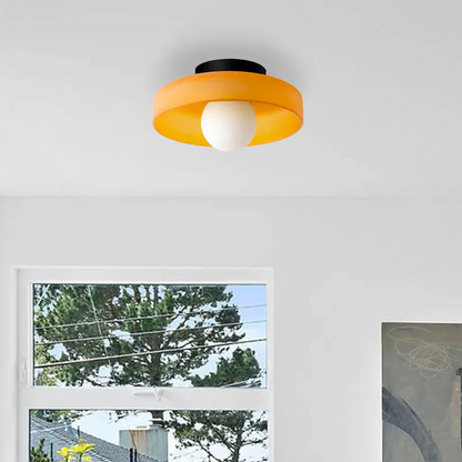 Olea - Glazen Design Plafondlamp en Wandlamp