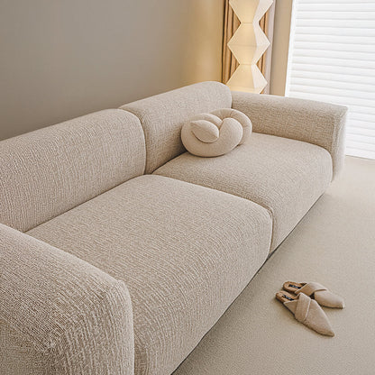 Svea - Chenille Elastische Bankhoes Volledige Bescherming