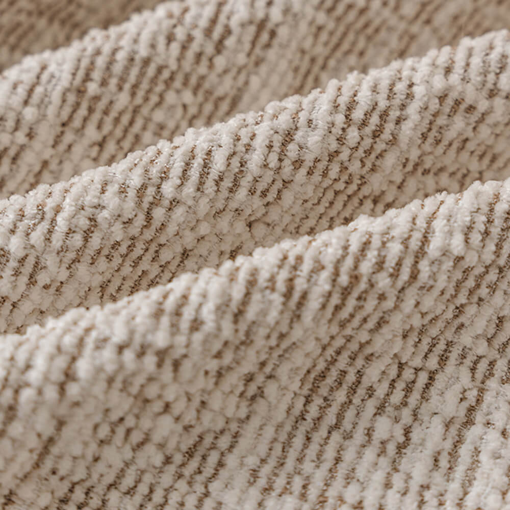 Svea - Chenille Elastische Bankhoes Volledige Bescherming