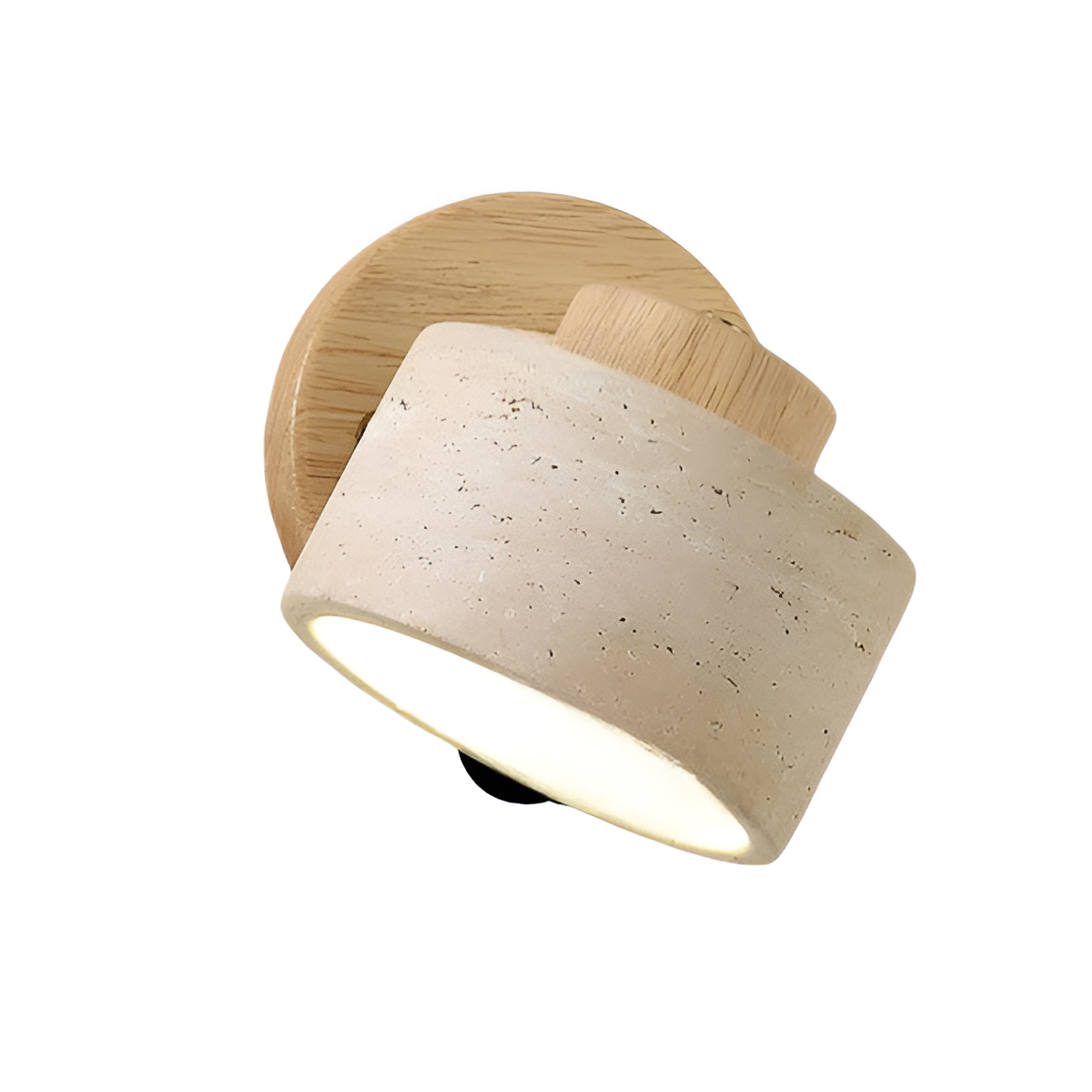 Fenna – Travertijn Verstelbare LED Wandlamp