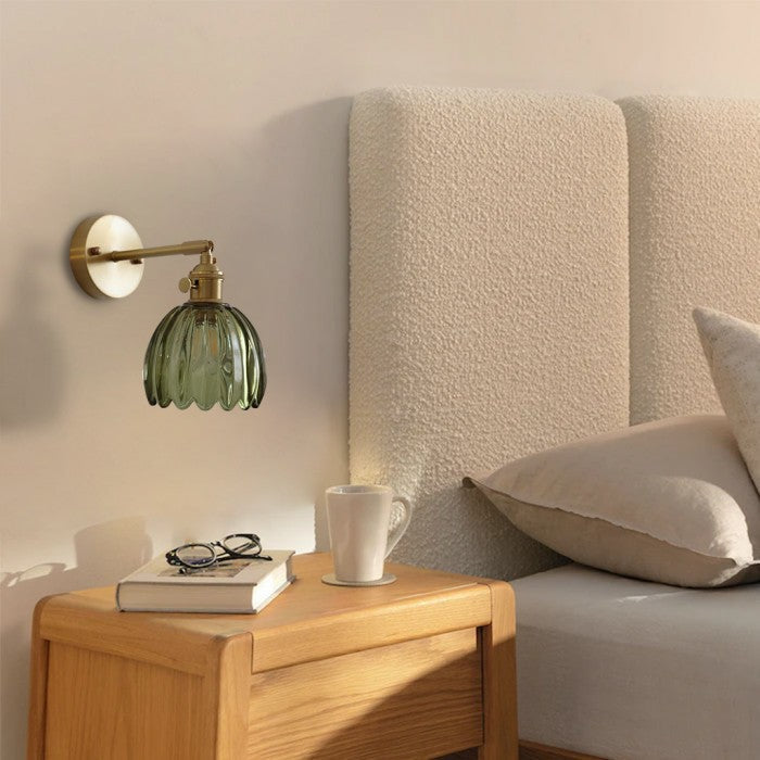Enoa - Wandlamp Geribbeld Glas