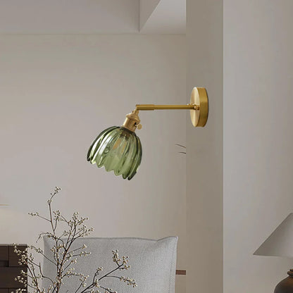 Enoa - Wandlamp Geribbeld Glas