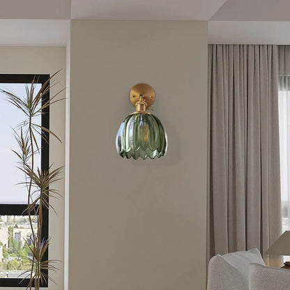 Enoa - Wandlamp Geribbeld Glas