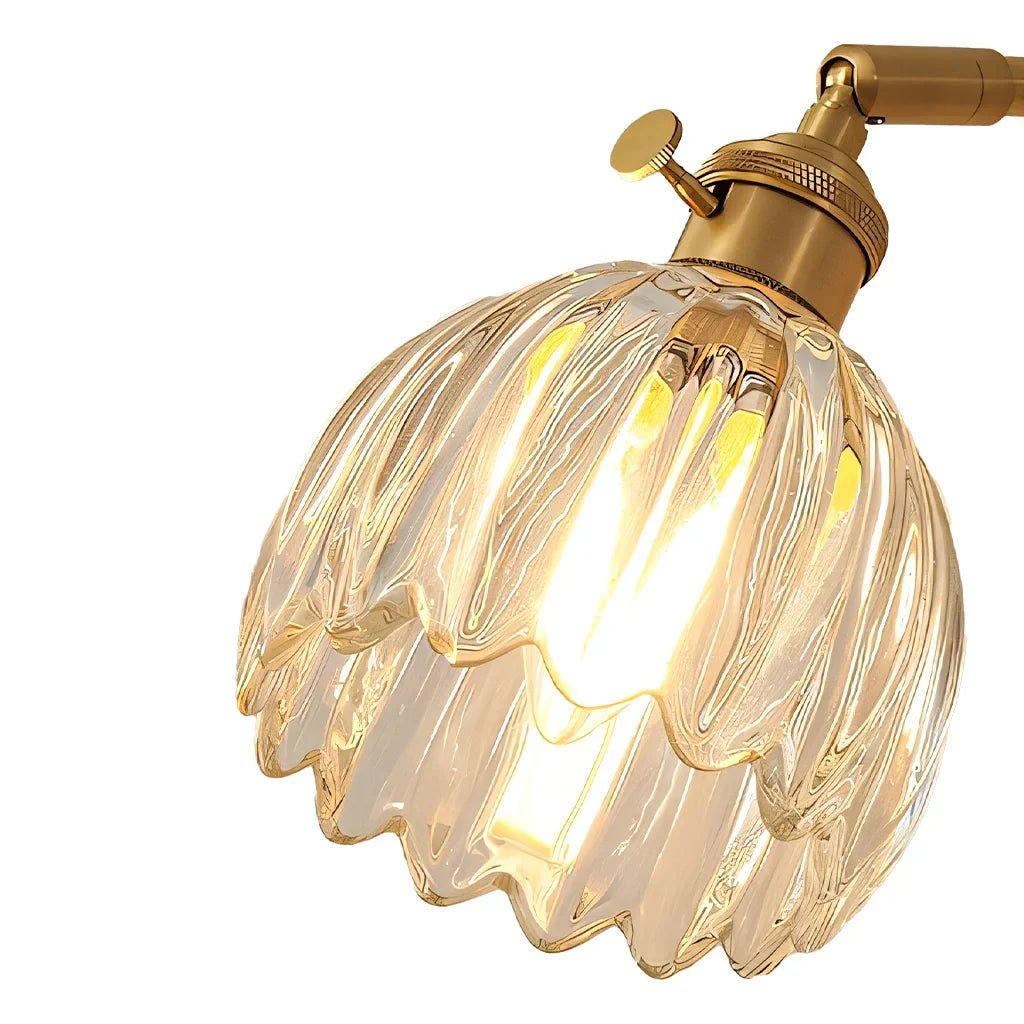 Enoa - Wandlamp Geribbeld Glas