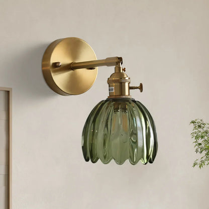 Enoa - Wandlamp Geribbeld Glas