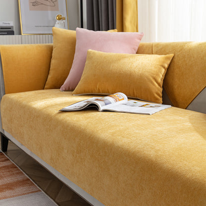 Eldvik - Comfortabele Chenille Anti-Slip Bankhoes