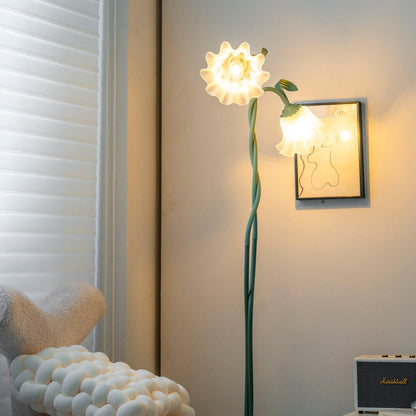Kova - Sfeervolle Bloem Vloerlamp