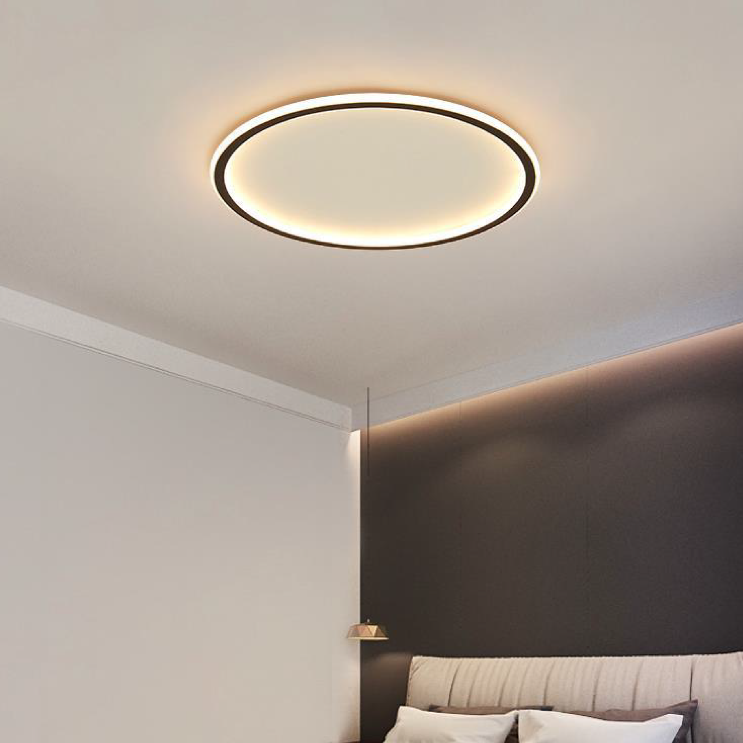 Halo - Ronde LED Plafondlamp Scandinavisch Modern