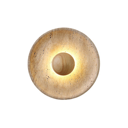 Eryo - Travertin Halo Wandlamp