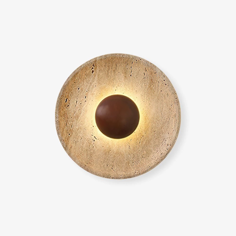 Eryo - Travertin Halo Wandlamp