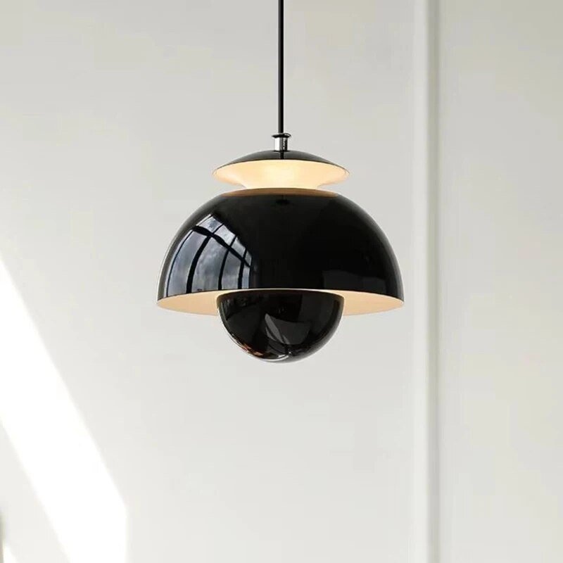 Orea - Scandinavische LED Hanglamp met Glazen Kap