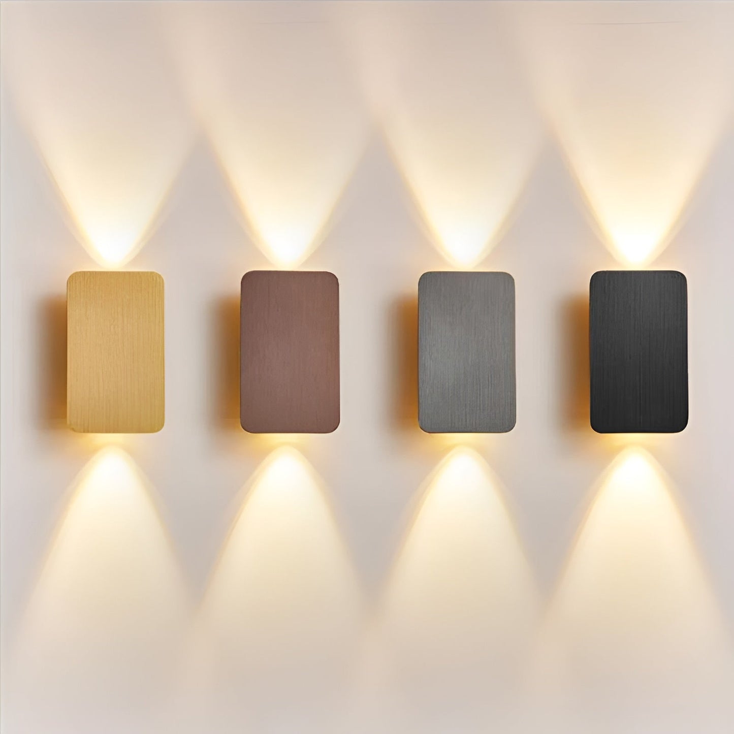 Aesi - Up and Down Wandlamp van Aluminium