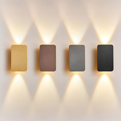 Aesi - Up and Down Wandlamp van Aluminium