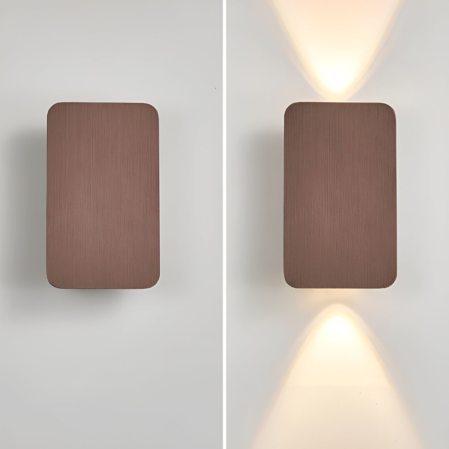 Aesi - Up and Down Wandlamp van Aluminium