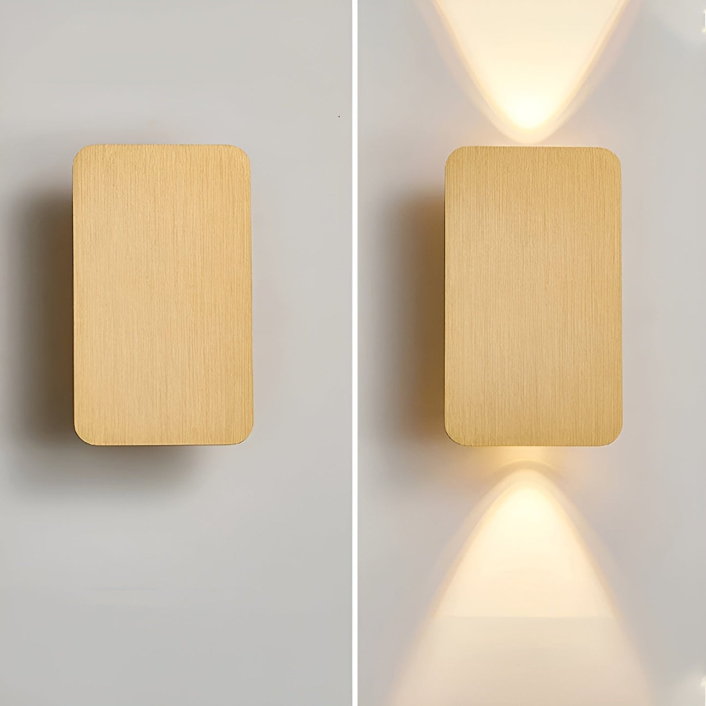 Aesi - Up and Down Wandlamp van Aluminium